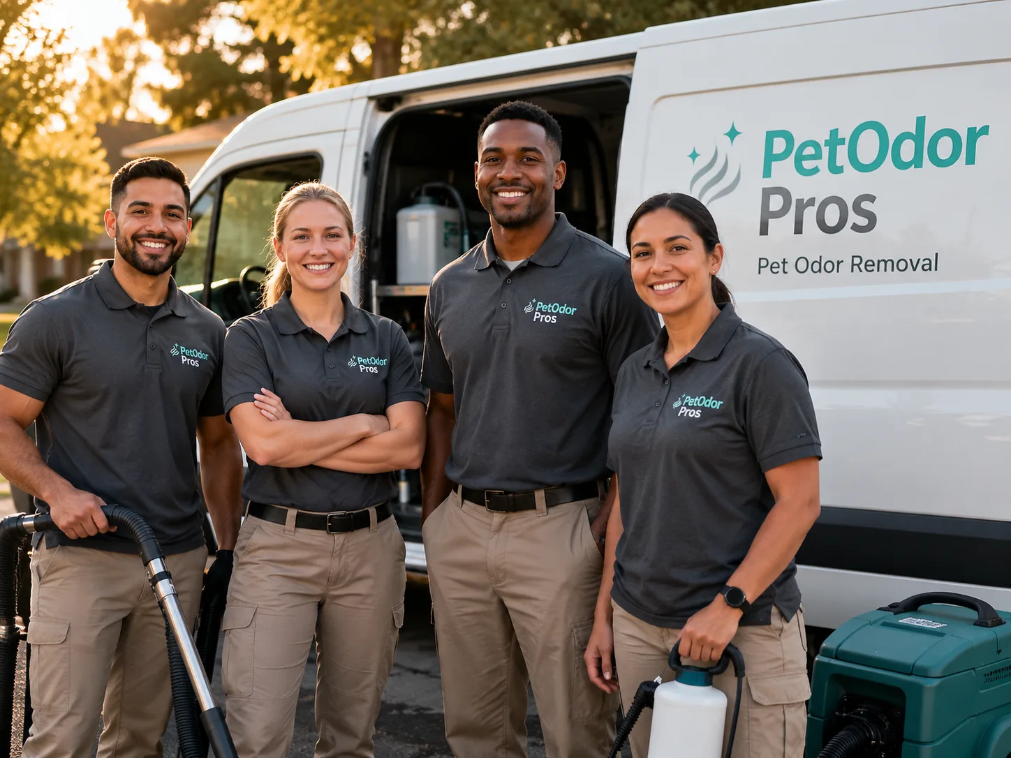 Pet Odor Removal team serving Center Cross, VA